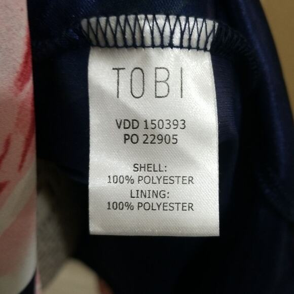 Tobi floral‎ dress size medium - Picture 6 of 7